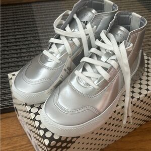 Adidas Stella McCartney silver sneakers w6